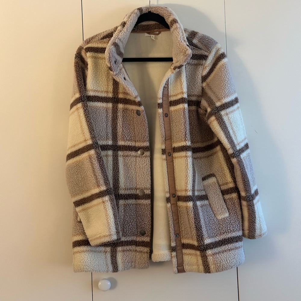 Plaid Fleece Shacket